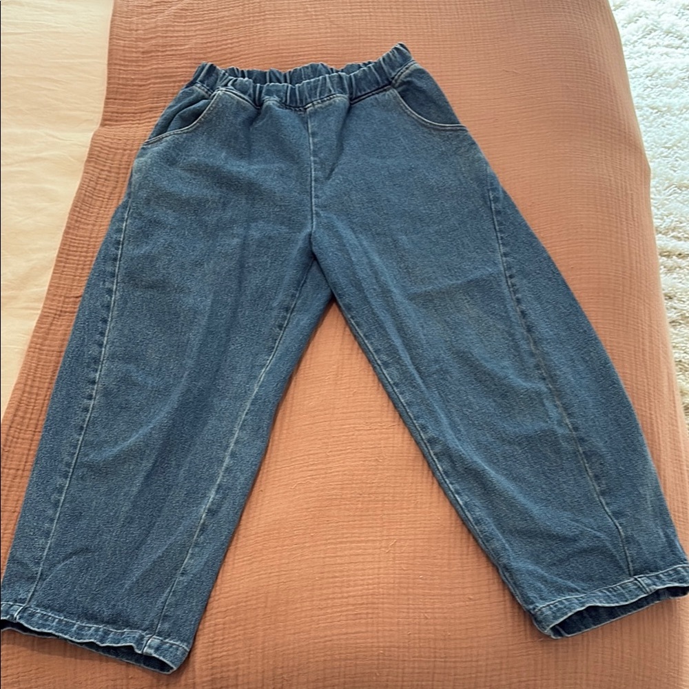 Le Bon Shoppe Arc Blue Denim Pants
